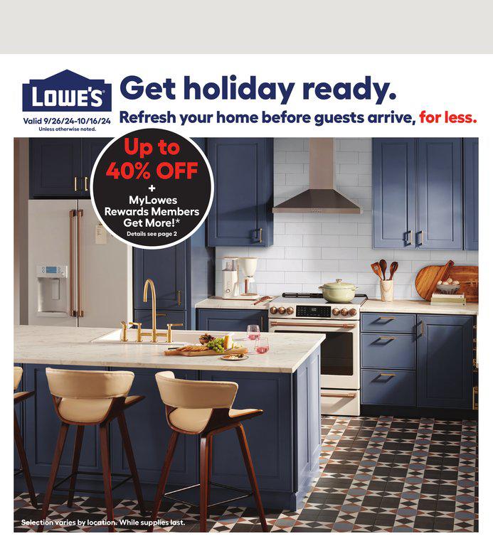 26.09.2024 Lowes ad 1. page