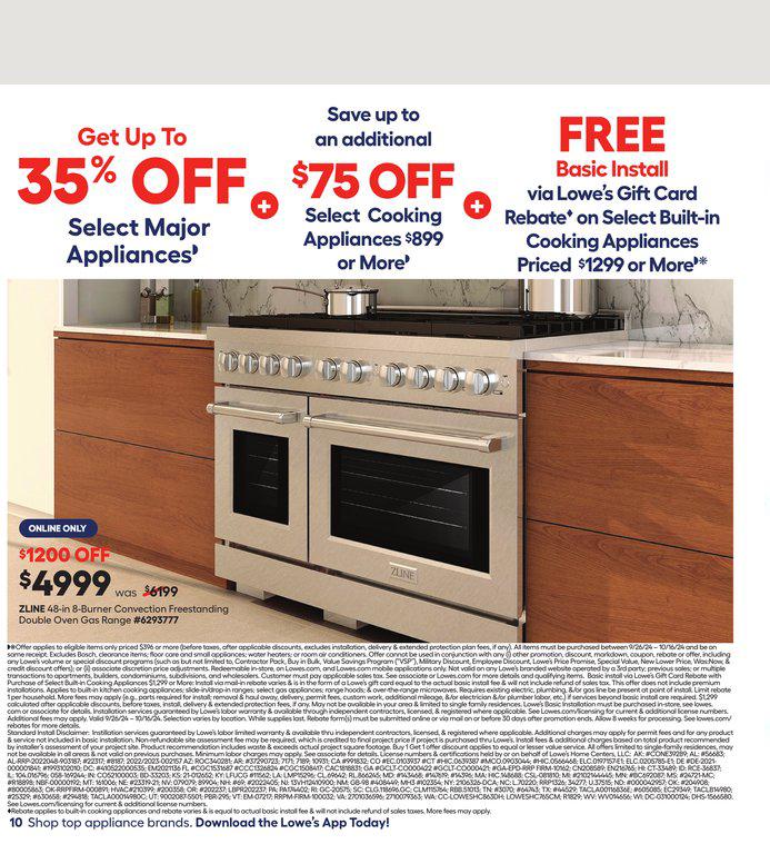 26.09.2024 Lowes ad 10. page