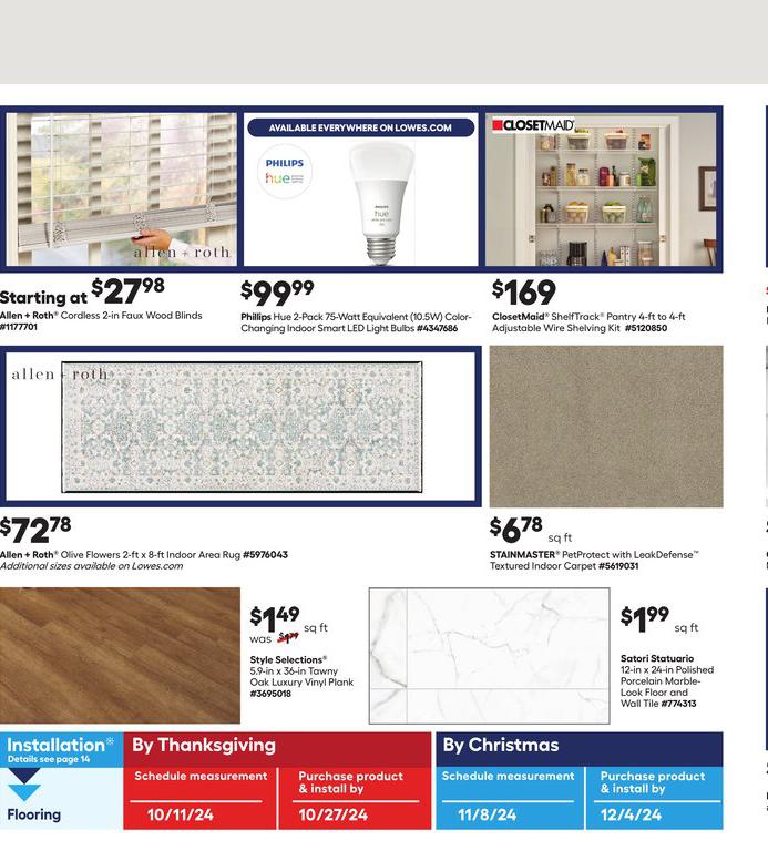 26.09.2024 Lowes ad 15. page