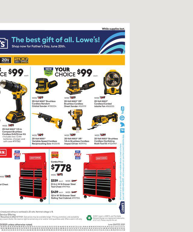 17.06.2021 Lowes ad 2. page