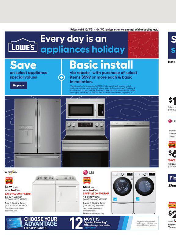 07.10.2021 Lowes ad 1. page