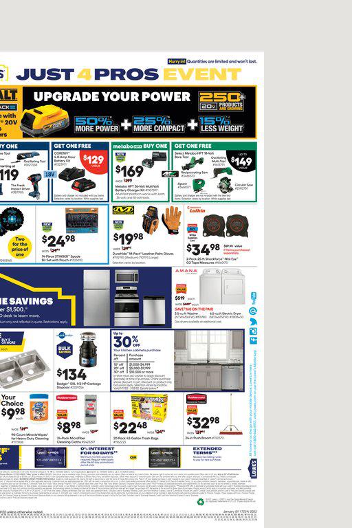 17.01.2022 Lowes ad 2. page