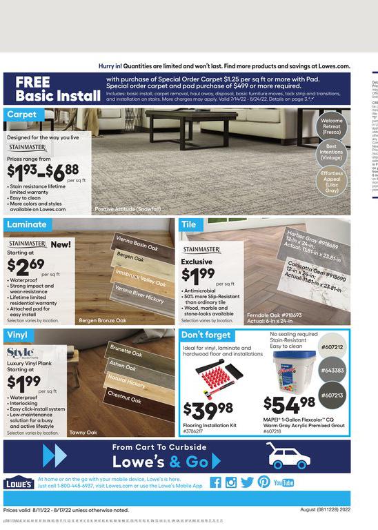 11.08.2022 Lowes ad 2. page