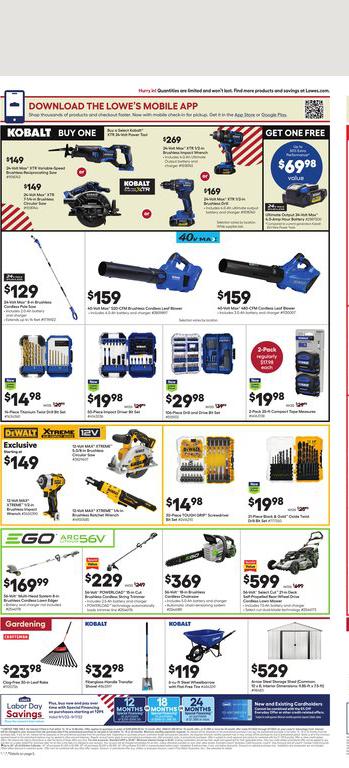 01.09.2022 Lowes ad 4. page