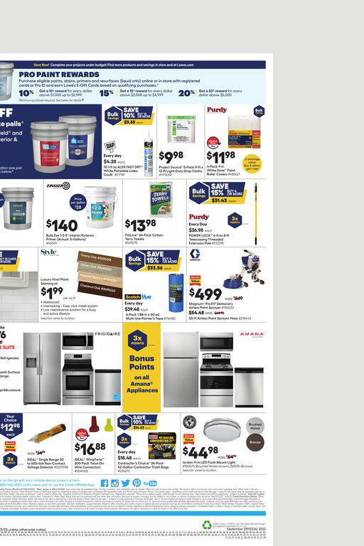 12.09.2022 Lowes ad 2. page