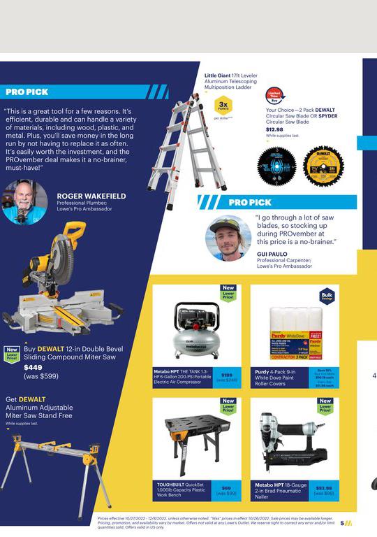 27.10.2022 Lowes ad 5. page