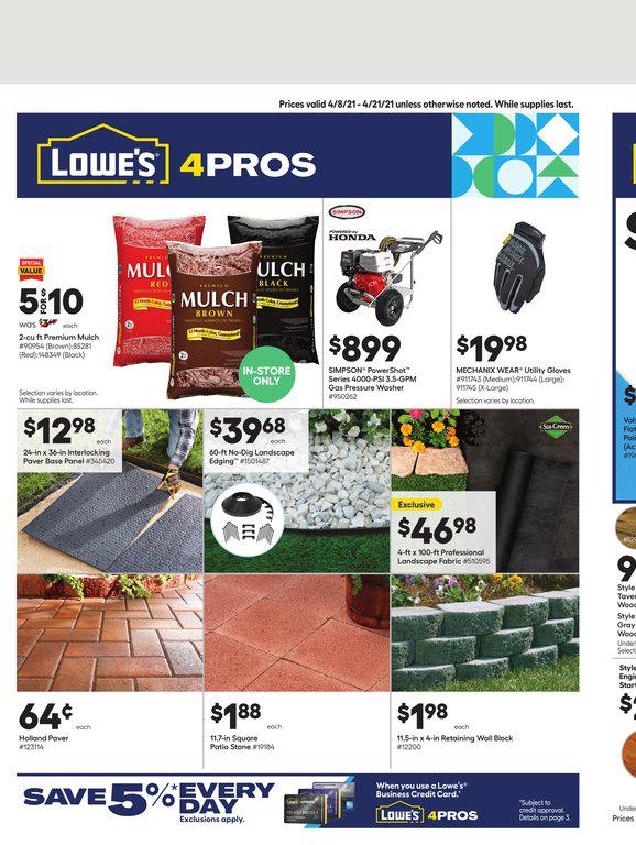 08.04.2021 Lowes ad 1. page