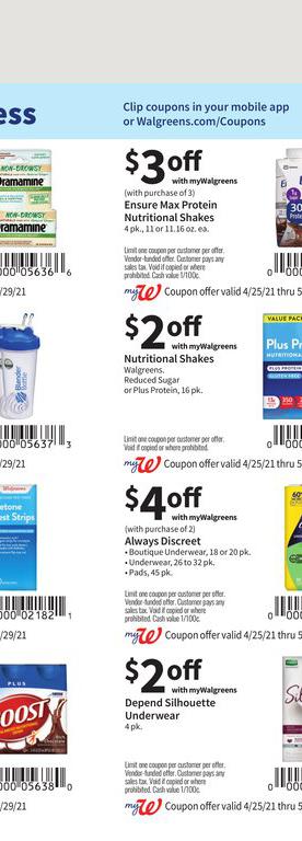 25.04.2021 Walgreens ad 68. page