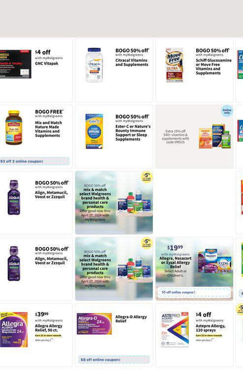 31.03.2024 Walgreens ad 5. page