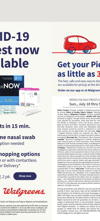 18.07.2021 Walgreens ad 19. page