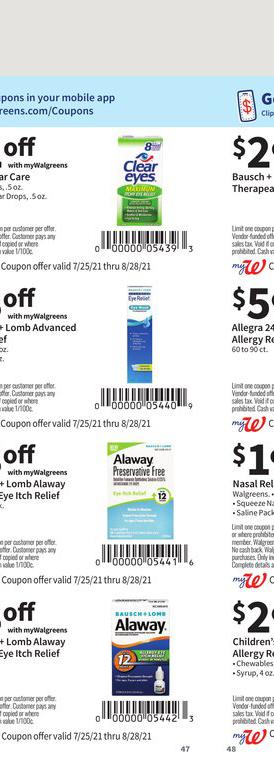 25.07.2021 Walgreens ad 46. page