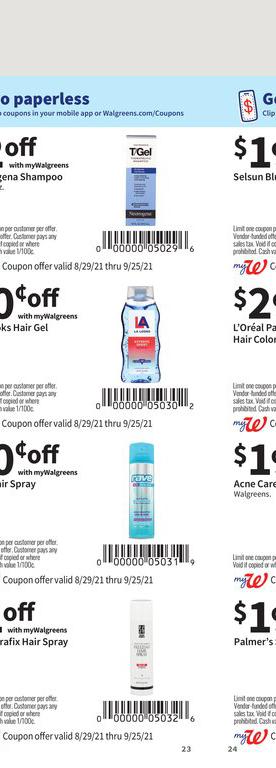 29.08.2021 Walgreens ad 23. page