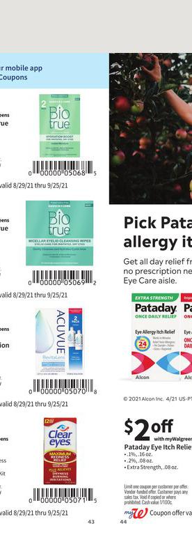 29.08.2021 Walgreens ad 43. page