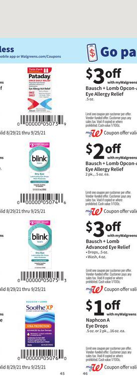 29.08.2021 Walgreens ad 45. page