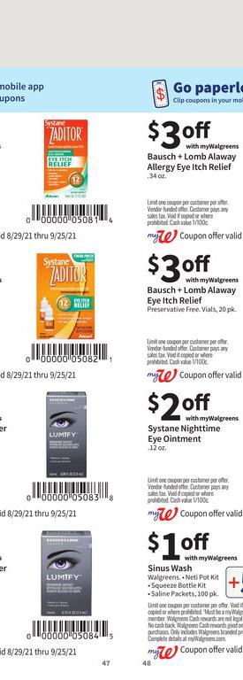 29.08.2021 Walgreens ad 47. page