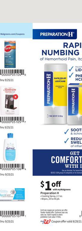 29.08.2021 Walgreens ad 60. page