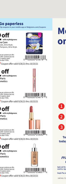 26.09.2021 Walgreens ad 16. page