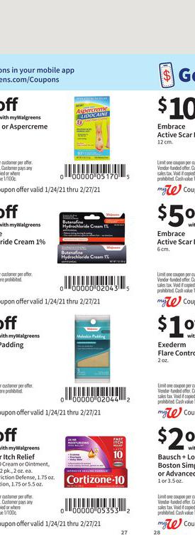 24.01.2021 Walgreens ad 27. page