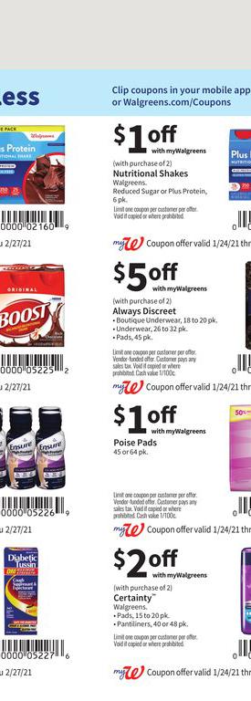 24.01.2021 Walgreens ad 64. page