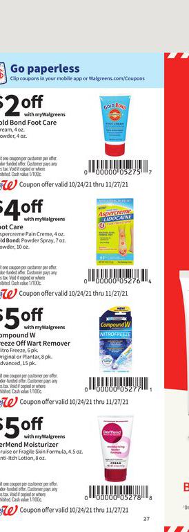 24.10.2021 Walgreens ad 27. page