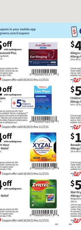 24.10.2021 Walgreens ad 43. page