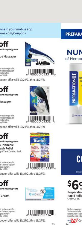 24.10.2021 Walgreens ad 53. page