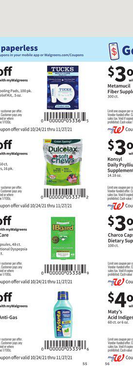 24.10.2021 Walgreens ad 55. page