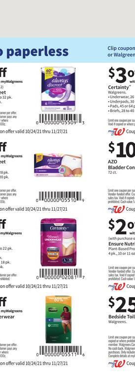 24.10.2021 Walgreens ad 60. page