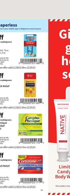 28.11.2021 Walgreens ad 31. page