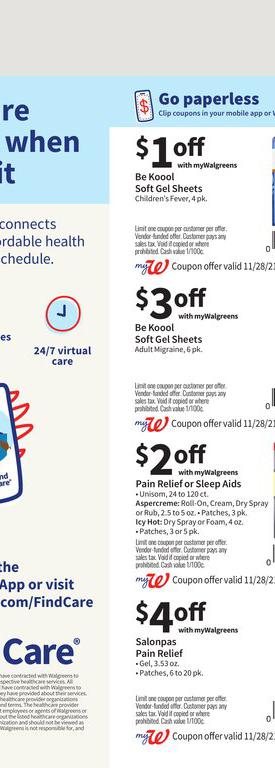 28.11.2021 Walgreens ad 60. page