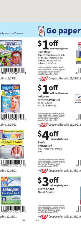 28.11.2021 Walgreens ad 61. page