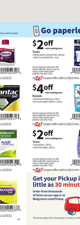 28.11.2021 Walgreens ad 67. page