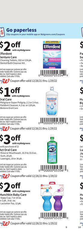 26.12.2021 Walgreens ad 9. page