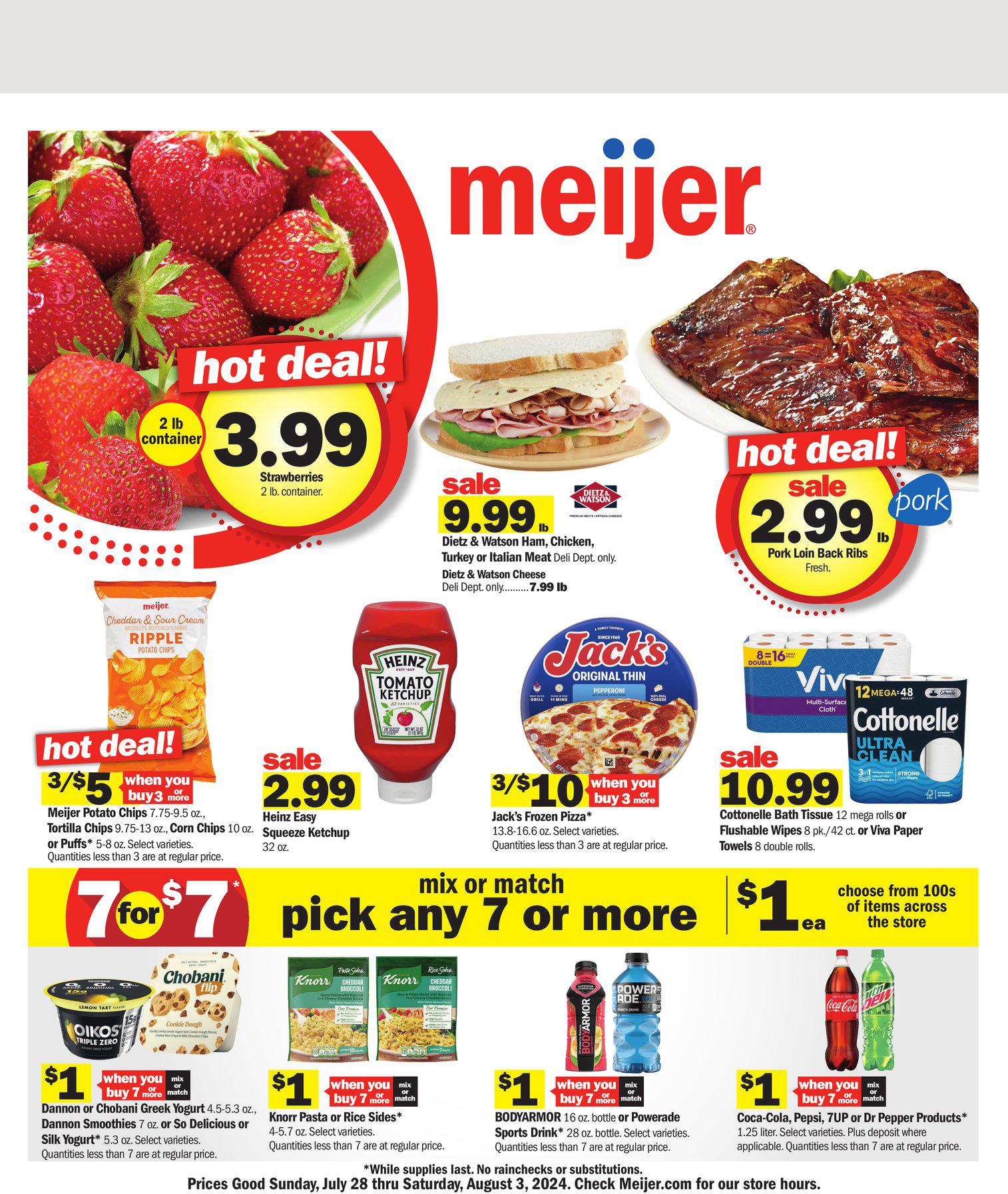 28.07.2024 Meijer ad 1. page
