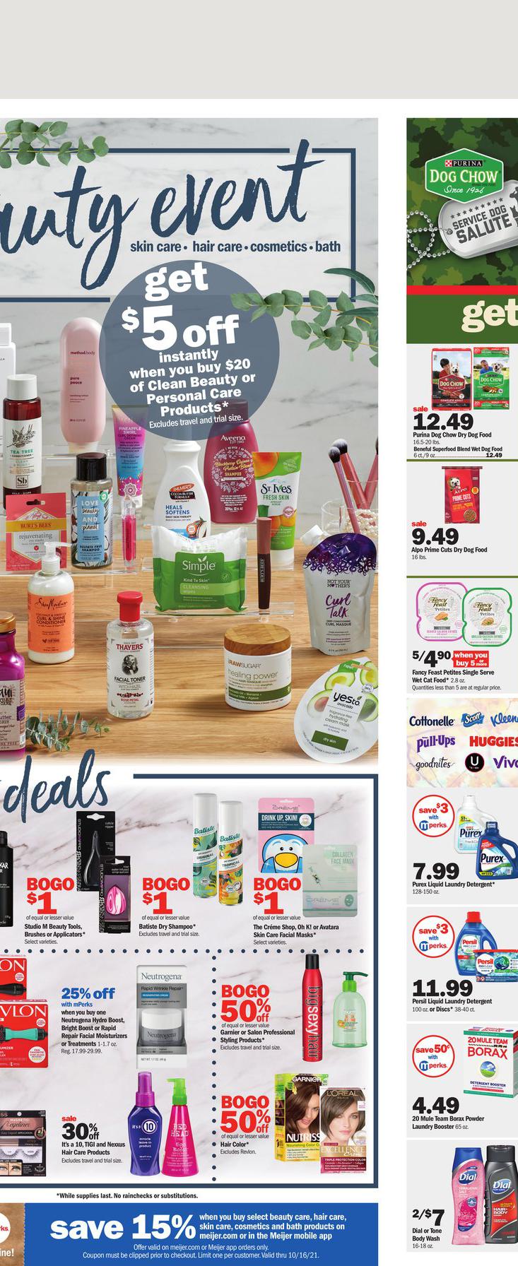 10.10.2021 Meijer ad 16. page