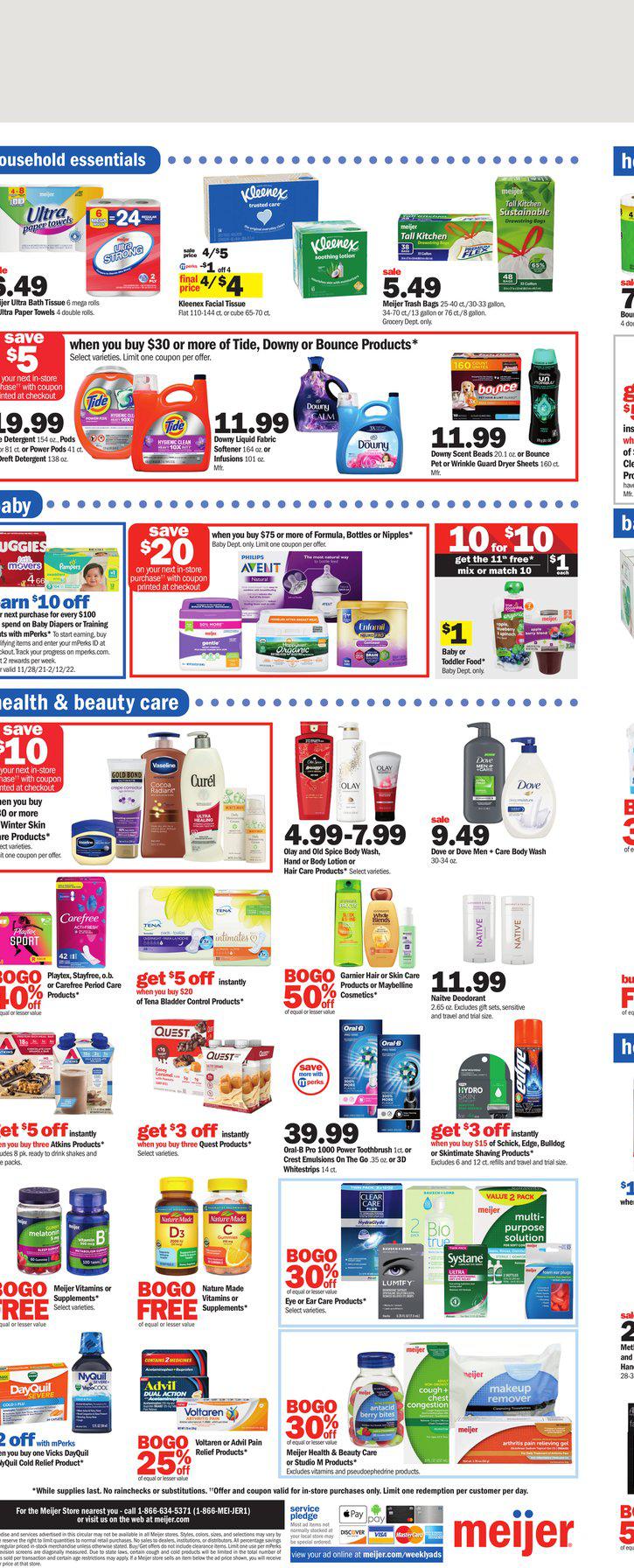 09.01.2022 Meijer ad 13. page