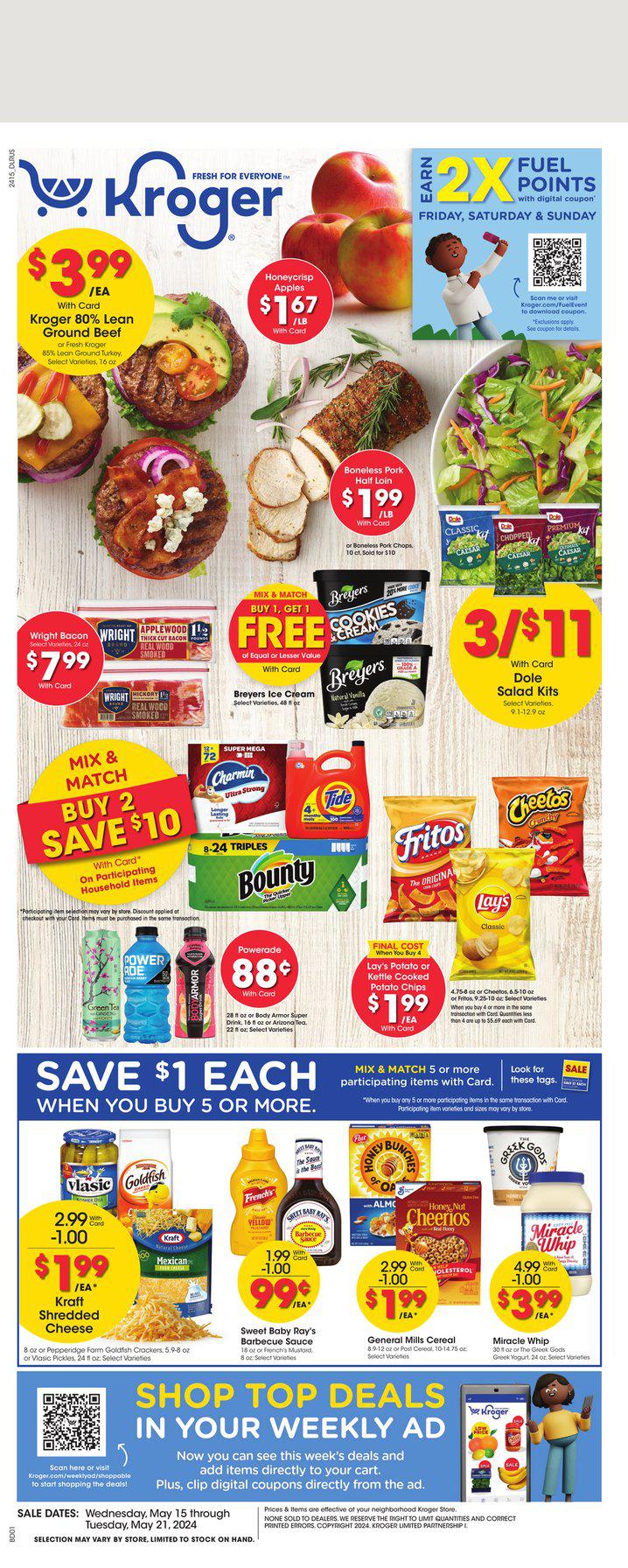 15.05.2024 Kroger ad 1. page