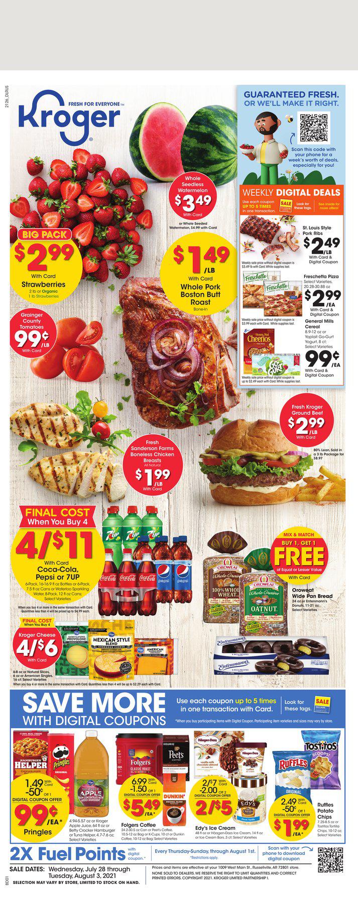 28.07.2021 Kroger ad 1. page