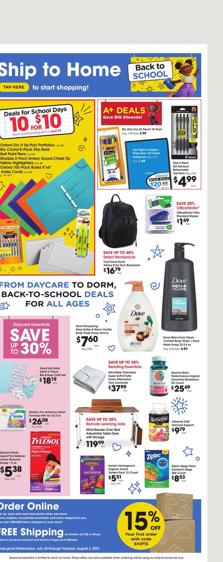 28.07.2021 Kroger ad 10. page