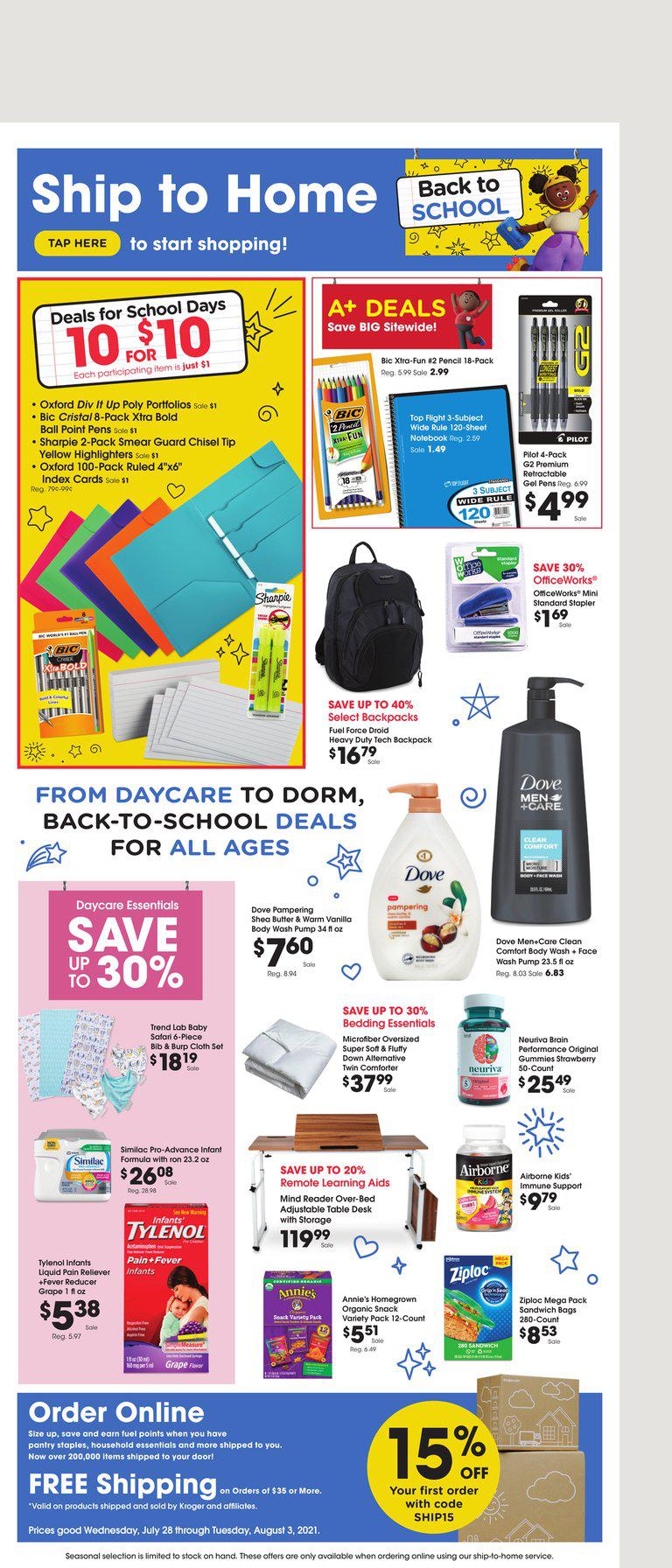 28.07.2021 Kroger ad 1. page