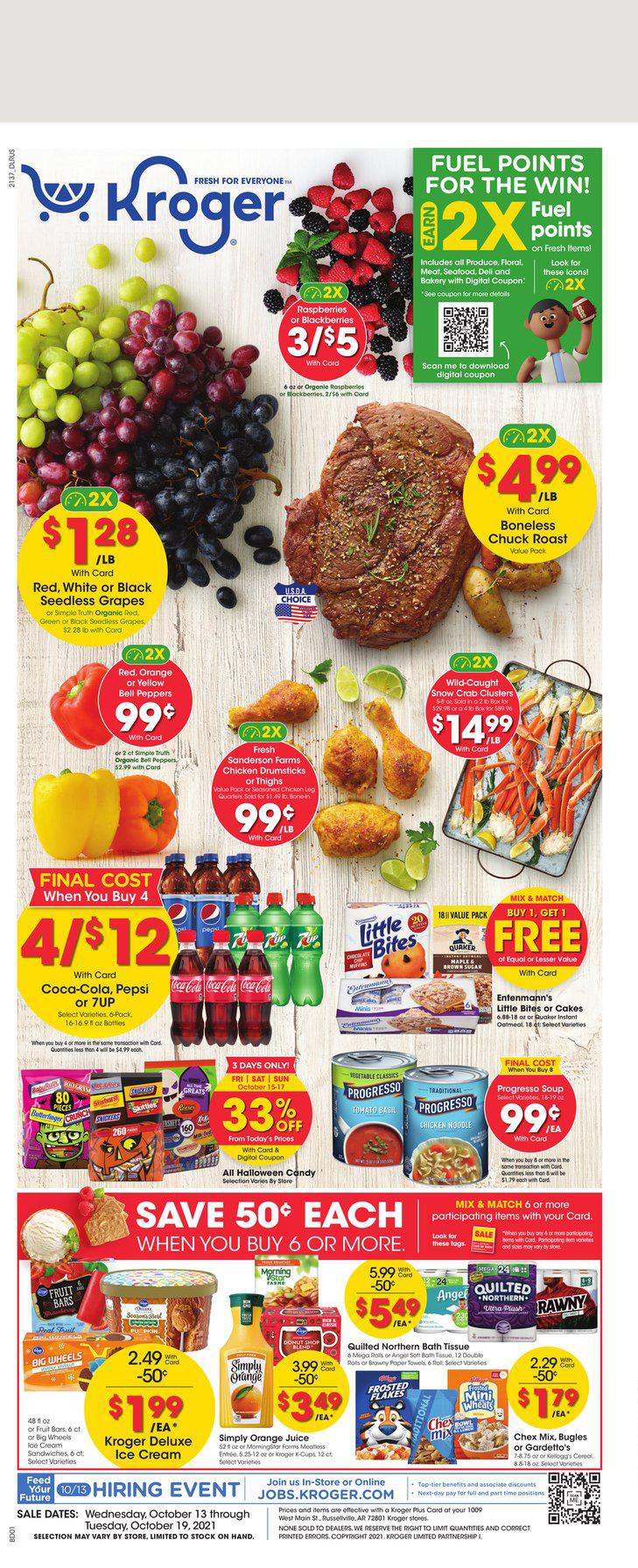 13.10.2021 Kroger ad 1. page