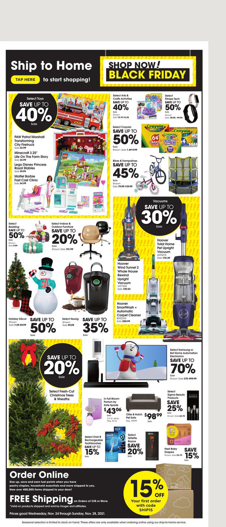 24.11.2021 Kroger ad 1. page