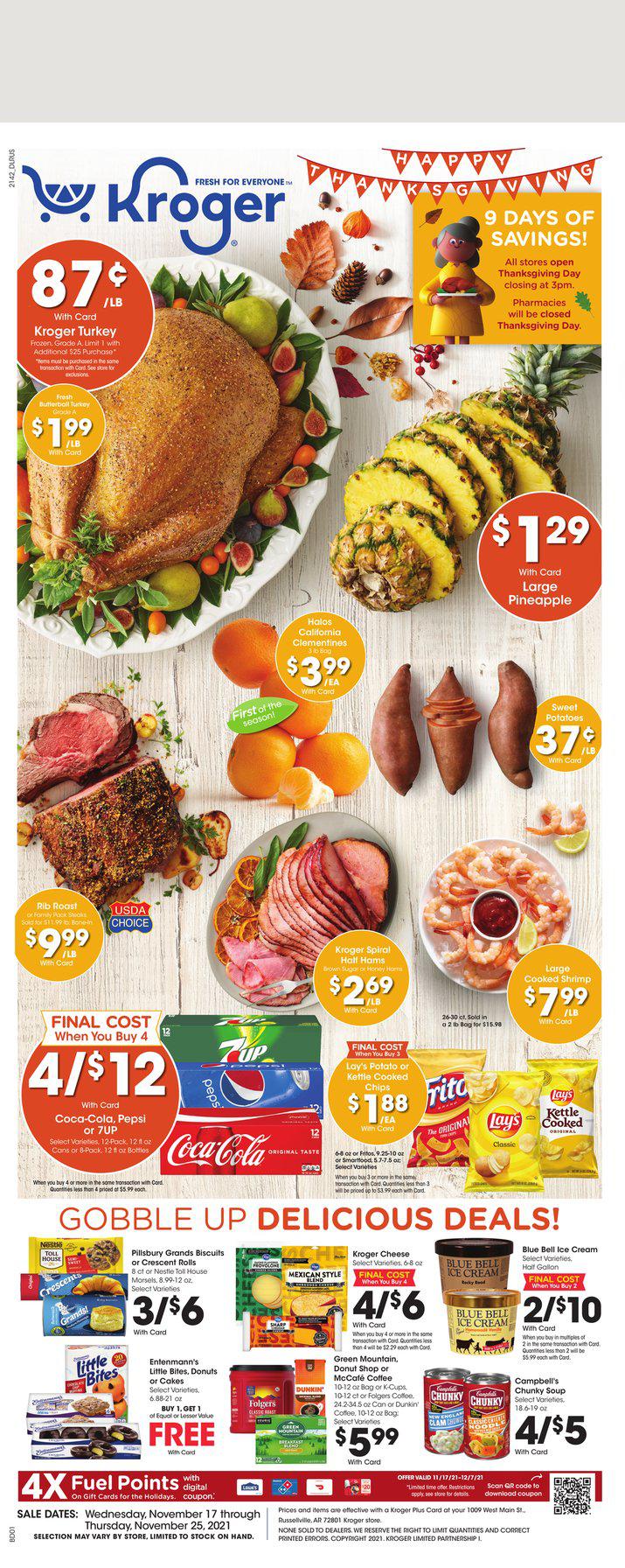 17.11.2021 Kroger ad 1. page