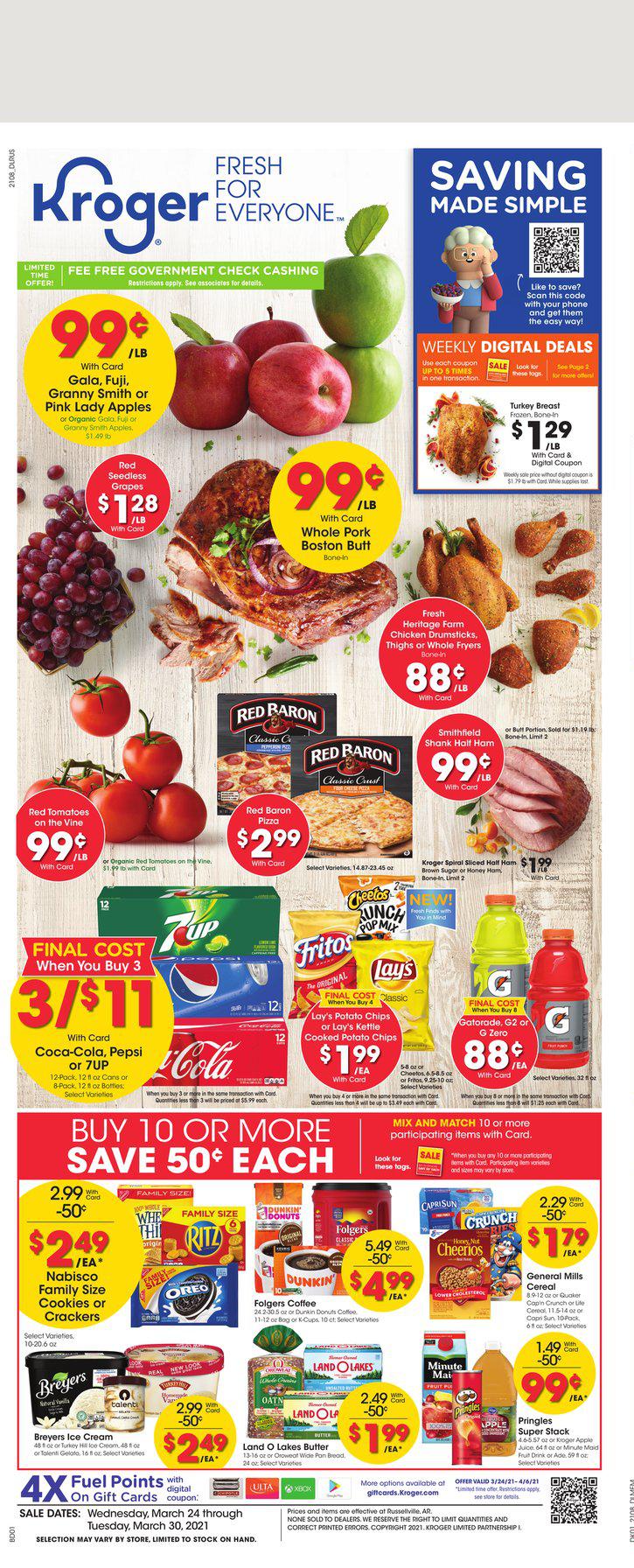 24.03.2021 Kroger ad 1. page