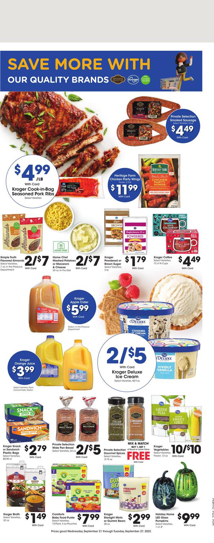 21.09.2022 Kroger ad 11. page