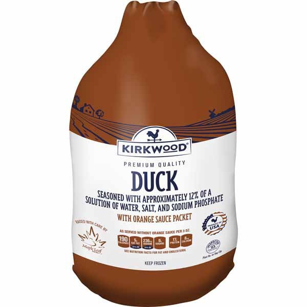 Aldi Kirkwood Whole Duck with Orange Sauce