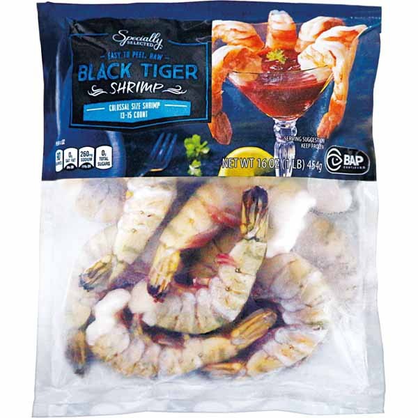 Aldi Specially Selected Black Tiger Shrimp