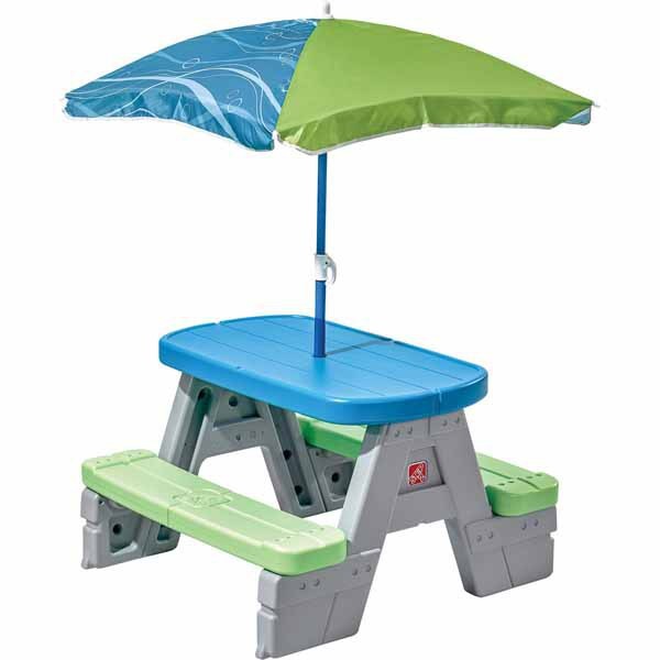 Step2 Sit Play Picnic Table With Umbrella Weekly Ad   50887 