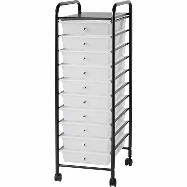 Aldi Huntington Home 10-Drawer Rolling Storage Cart