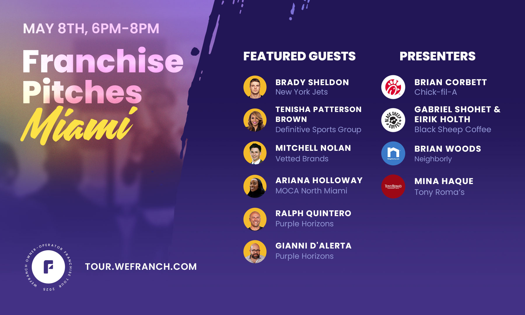 Event banner